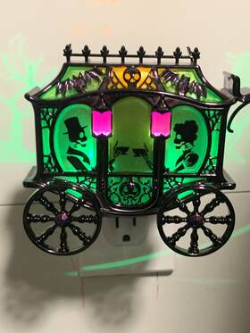 11.8.24 Bath And Body Works Creepy Carriage Projector Wallflower Plug Halloween 2023