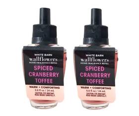 Bath And Body Works 358406518149 Spiced Cranberry Toffee Wallflowers 2 Pack Home Fragrance