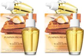 Bath And Body Works 445040758727 Pumpkin Pecan Waffles Wallflowers - 2 Boxes 4 Bulbs