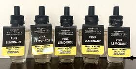 Bath And Body Works 667554761322 Lot Of 5 Pink Lemonade Wallflower Fragrance Refill Bulbs