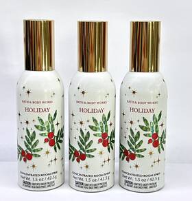 Bath And Body Works 667555513289 Three 3 Holiday Concentrated Room Spray