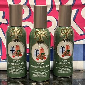Bath And Body Works 667659341573 New Cozy Christmas Pjs Concentrated Room Spray Lot Of 3