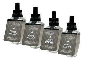 Bath And Body Works 667659358816 4-pack Cuddle Weather Home Fragrance Wallflowers Refill Bulb