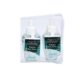 Bath And Body Works 737078119708 2 Pack Fresh Balsam Wallflowers Fragrance Refill 0.8 Oz