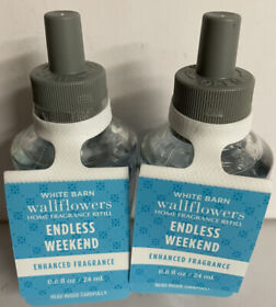 Bath And Body Works Endless Weekend Wallflowers 2 Refills Home Fragrance New