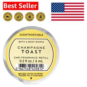 Bath And Body Works Fragrance Refill 667548405812 Champagne Toast Scentportable - 28 Days Of Luxurious Freshness