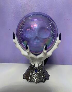 028004741 Bath & Body Works And Crystal Ball Color Changing Projector Wallflower Plug- In