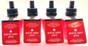 Bath & Body Works 0657659396597 New And Winter Candy Apple Wallflower Frag Refill Bulbs Set Of 4