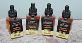 Bath & Body Works 0667558242490 4 And Wallflower Refill Fragrance Bulbs Starfruit Mandarin New