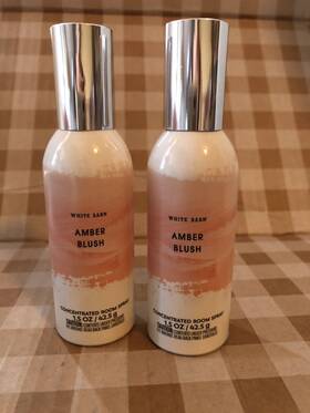 Bath & Body Works 0667659360888 And White Barn X2 Amber Blush Concentrated Room Spray