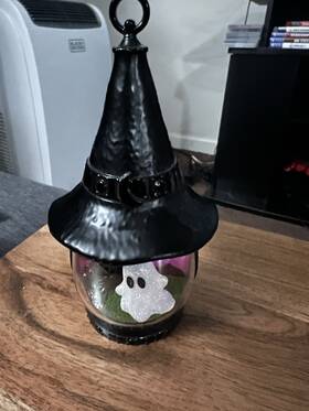 14862 Bath & Body Works And Witch Hat With Ghost Projector Wallflower
