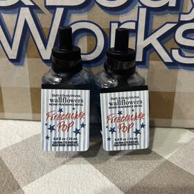 Bath & Body Works 200198002377 2 And Firecracker Pop Wallflowers Fragrance Refills Lot Of