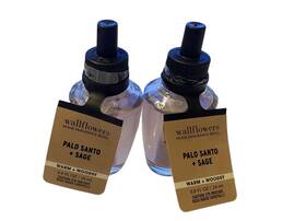 262381 Bath & Body Works X2 And Palo Santo Sage Wallflower Fragrance Oil Refill Bulbs