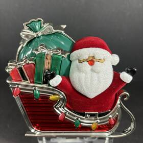 Bath & Body Works 614136331893 And 2023 Santas Sleigh - Projector Wallflower Plug Nightlight New