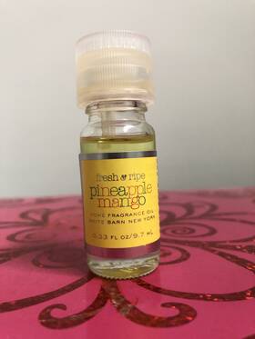 Bath & Body Works 637293009962 And Pineapple Mango Home Fragrance Oil 0.33 Oz Very Rare