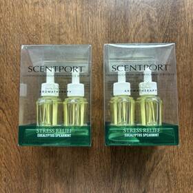 Bath & Body Works 637293107873 Slatkin And Co Scentport Refills Eucalyptus Spearmint Set 2 Nib
