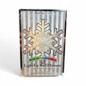 Bath & Body Works 637294820023 Slatkin And Color Changing Snowflake Wallflower Plug In New