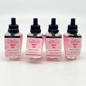 Bath & Body Works 637295000844 And Sweet Pea Wallflowers Refill 0.8 Fl Oz 4 Pack - New