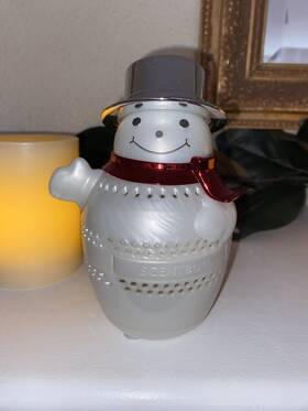 Bath & Body Works 667525692716 And Snowman Scentbug Home Fragrance Oil Pre Owned Christmas