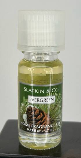 Bath & Body Works 667525791044 And Slatkin Co Fragrance Oil Evergreen .33oz / 9.7 Ml Home Rare