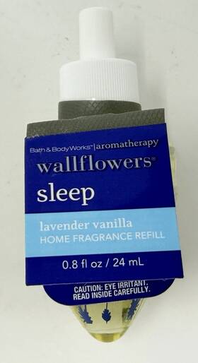 Bath & Body Works 667528245674 And Aromatherapy Lavender Vanilla Sleep Wallflower Refill Bulb