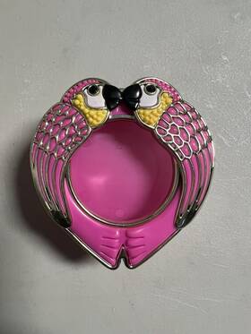 Bath & Body Works 667531741804 And Scentportable Air Freshener Visor Clip Bird Pink Parrot