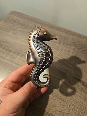 Bath & Body Works 667534973622 Rare Copper Seahorse Nautical Wallflower Unlit And Plug In
