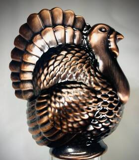 Bath & Body Works 667538704192 Copper Turkey Wallflower Plug-in Thanksgiving And Unlit Lknew