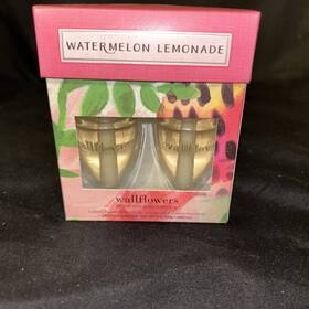 Bath & Body Works 667541886502 New 2-pack Watermelon Lemonade Sealed Wallflower Refill Bulbs And
