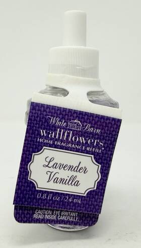 Bath & Body Works 667543241323 And Lavender Vanilla Sleep Wallflower Refill Bulb 0.8 Fl Oz