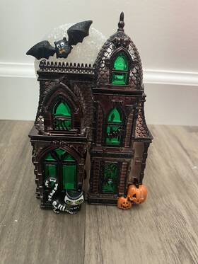 Bath & Body Works 667544319106 Halloween Wallflower Plug In Haunted House 2018 Cat Night Lite
