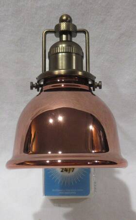Bath & Body Works 667545558986 And Wallflower Fragrance Plug Old Fashioned Train Lantern 24/7