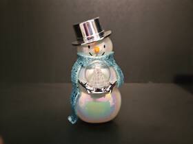 Bath & Body Works 667547622937 And Wallflowers Plug-in Diffuser Snowman With Snow Globe Nightlight