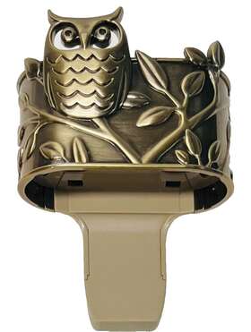 Bath & Body Works 667548143219 Bronze Owl Scent Switching Wallflower Duo Nightlight Plug And Work Lknew