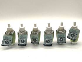 Bath & Body Works 667551309763 X6 And Work Fresh Balsam Wallflower Refill Bulbs Lot White Barn
