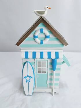 Bath & Body Works 667551395599 Seaside Cottage/shop Wall Flower Plug In Sea Gull / Surf Board/beachy