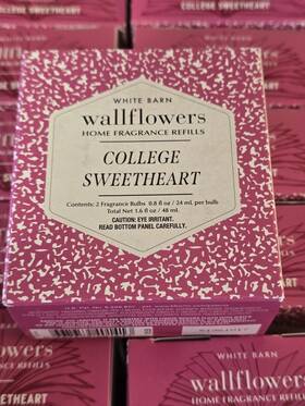 Bath & Body Works 667551689100 And Wallflower Home Fragrance Refills 2-pack College Sweetheart