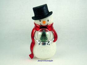 Bath & Body Works 667551850494 And Wallflowers Diffuser - Snowman With Snow Globe Nl New