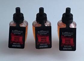 Bath & Body Works 667552587559 3 X And Mango Mai Tai Wallflower Refills White Barn Brand New