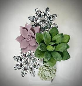 Bath & Body Works 667552652288 New Pretty Gems And Succulents Wallflower Plug In Unlit Lknew