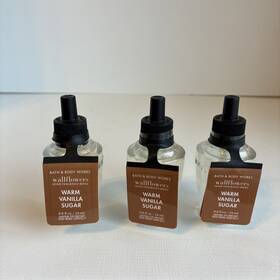 Bath & Body Works 667552671272 3 And Warm Vanilla Sugar Wallflower Fragrance Refill Bulbs Bbw