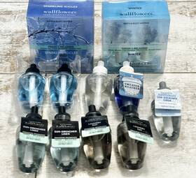 Bath & Body Works 667553407375 X13 And Work Wallflower Refills White Barn Winter Sun Drenched Linen