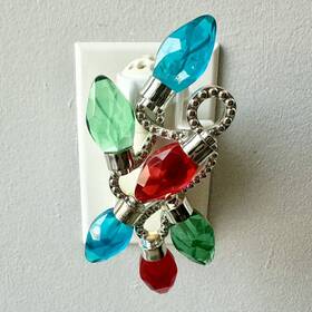Bath & Body Works 667553590817 And Christmas String Lights Nightlight Wallflower Plug In Diffuser