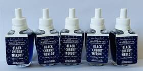 Bath & Body Works 667553709929 5 And Black Cherry Merlot Wallflowers Home Fragrance Refills 0.8oz