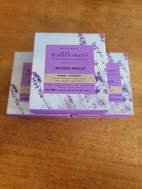 Bath & Body Works 667553709981 And Lavender Vanilla Wallflowers Refills 3x2-pack 0.8oz