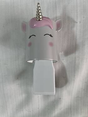 Bath & Body Works 667553843401 And Wallflower Fragrance Plug White Unicorn With Pink Hair