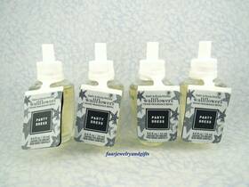 Bath & Body Works 667553875860 And Party Dress Wallflower Refill Bulbs X 4 - New