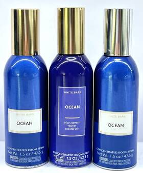 Bath & Body Works 667553887832 And Ocean Concentrated Room Spray Set Of 3
