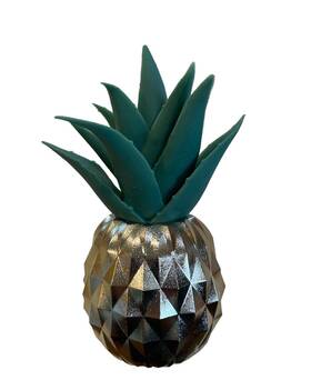 Bath & Body Works 667553983862 Pineapple Wallflower Plug Gold And Green -new
