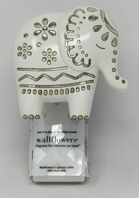 Bath & Body Works 667553984968 And White Elephant Silver Wallflower Fragrance Plug Read Details